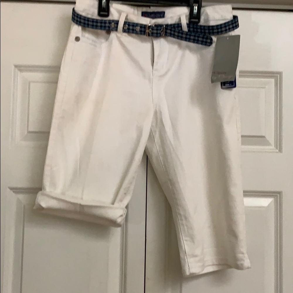 NWT Denim white shorts